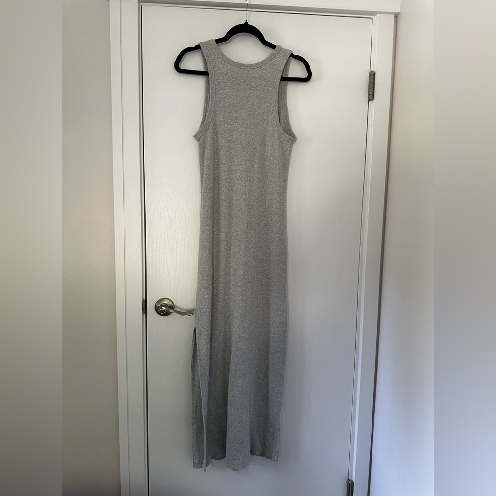 Universal Thread Women’s Rib Knit Gray Maxi Dress size XL - Picture 2 of 6